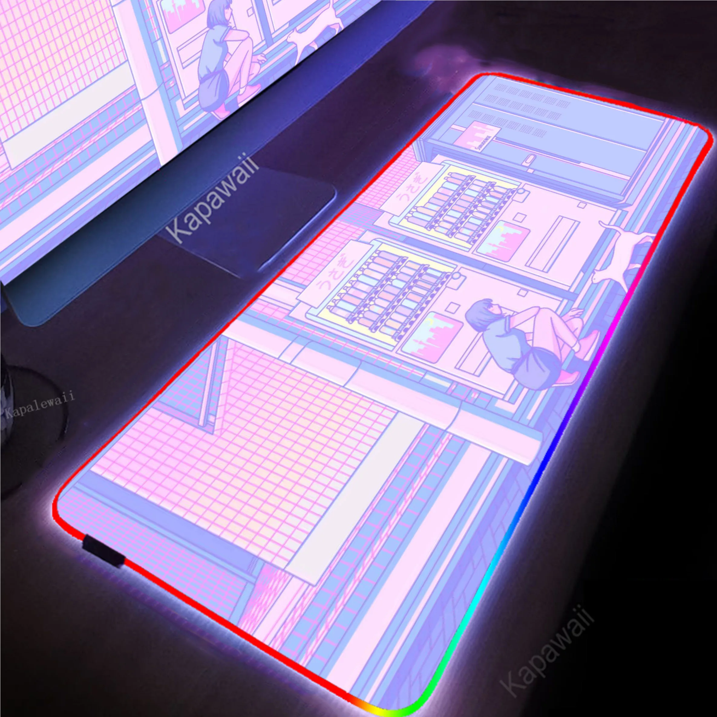 Cute Cat Kawaii RGB Backlight Mouse Pad Gaming Laptop Game Mouse Mat Mousepad Коврик Для Мыши Desk Mat Speed Keyboard Pads
Cute Cat Kawaii RGB Backlight Mouse Pad Gaming Laptop Game Mouse Mat Mousepad Коврик Для Мыши Desk Mat Speed Keyboard Pads