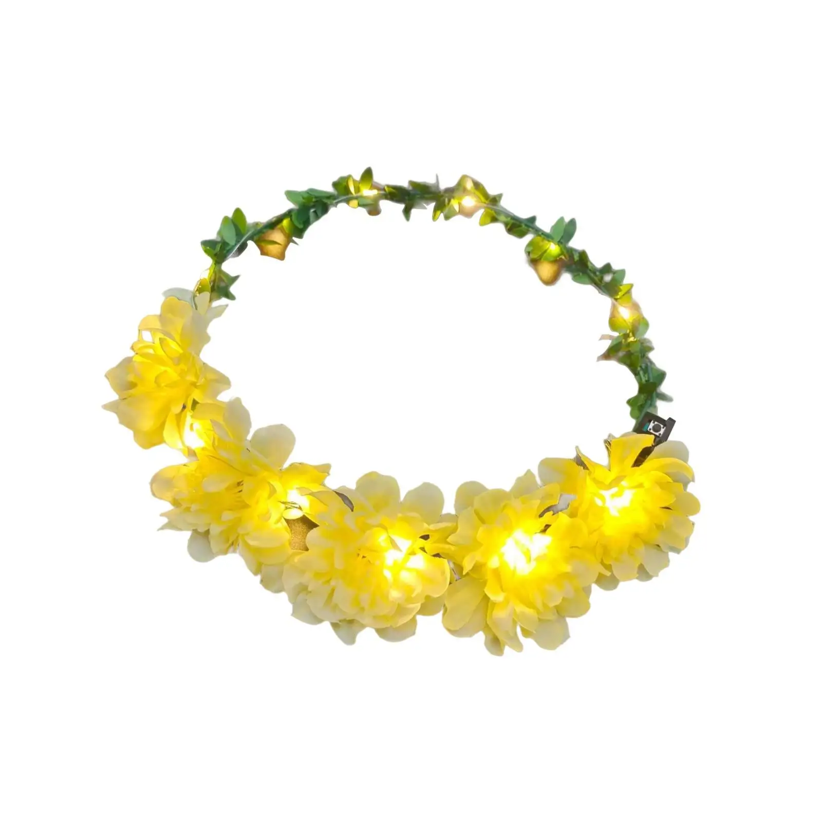 Flower Wreath Headband Girls Chrysanthemum Flower Headband for Park Stage Performance Themed Party Dress up Photography Props
Flower Wreath Headband Girls Chrysanthemum Flower Headband for Park Stage Performance Themed Party Dress up Photography Props
