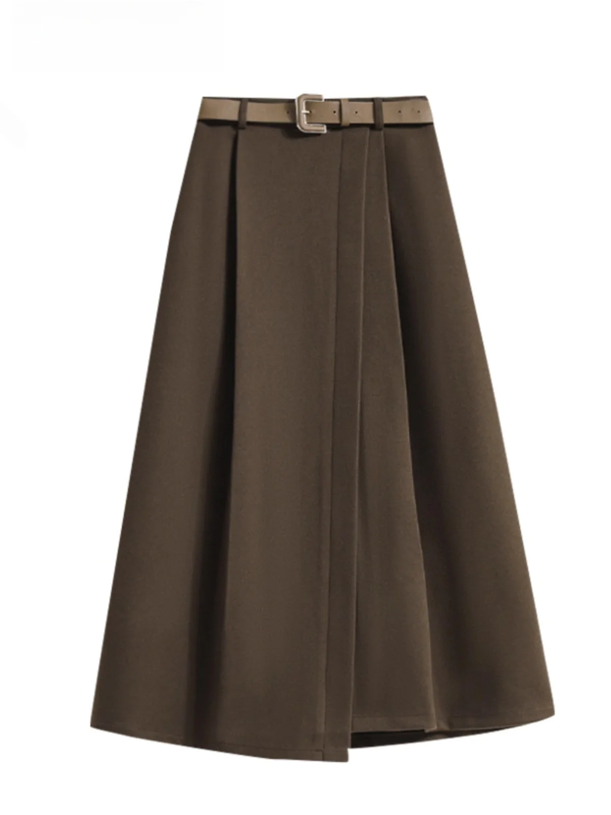 High Waist A-Line Midi Skirt for plus Size Women Winter Spring Season Polyester Fabric Korean Style Office Commute Wear
High Waist A-Line Midi Skirt for plus Size Women Winter Spring Season Polyester Fabric Korean Style Office Commute Wear