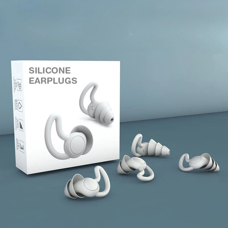 Silicone-earplugs Noise Cancelling Earplugs Shark Fin Three-layer Earplugs Soft Office Nap Sleep Sound Insulation-earplugs
Silicone-earplugs Noise Cancelling Earplugs Shark Fin Three-layer Earplugs Soft Office Nap Sleep Sound Insulation-earplugs