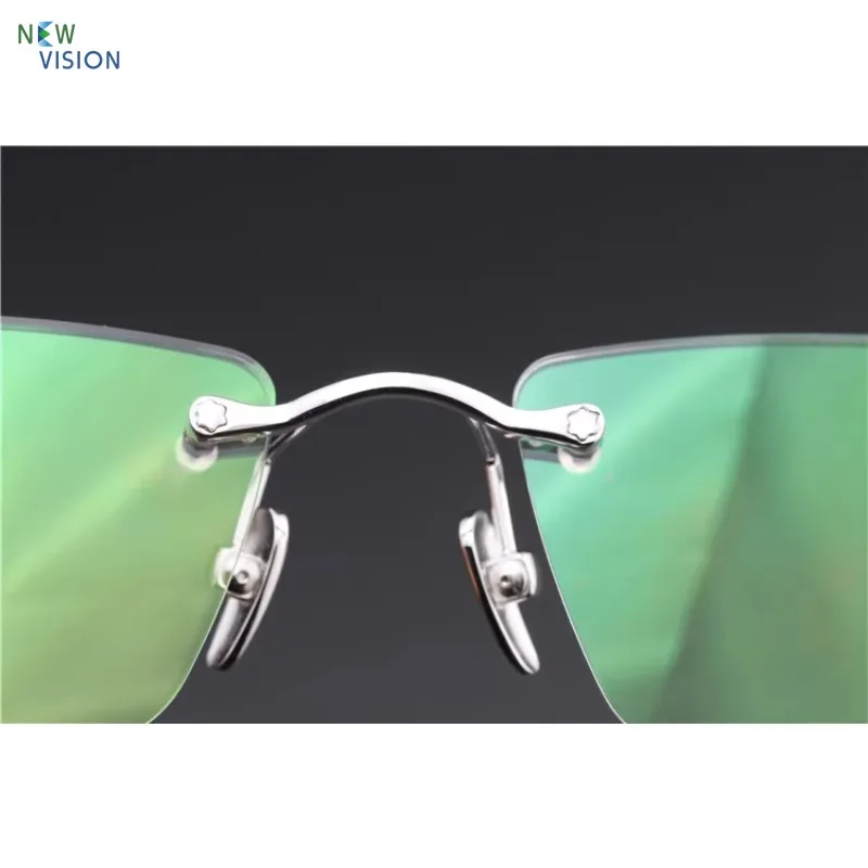 S925 Pure Silver Glasses Frame Business Men Frameless Eyeglass Can Be Customized Myopia Anti Blue Light Color Changing Eyewear
S925 Pure Silver Glasses Frame Business Men Frameless Eyeglass Can Be Customized Myopia Anti Blue Light Color Changing Eyewear