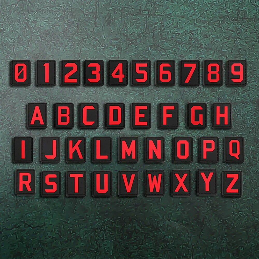 Материал ПВХ с номером и буквой, мягкая резиновая нашивка для значка мораля, подходит для шапок, одежды, рюкзаков, курток, жилетов, вышитая нашивка-наклейка
Материал ПВХ с номером и буквой, мягкая резиновая нашивка для значка мораля, подходит для шапок, одежды, рюкзаков, курток, жилетов, вышитая нашивка-наклейка