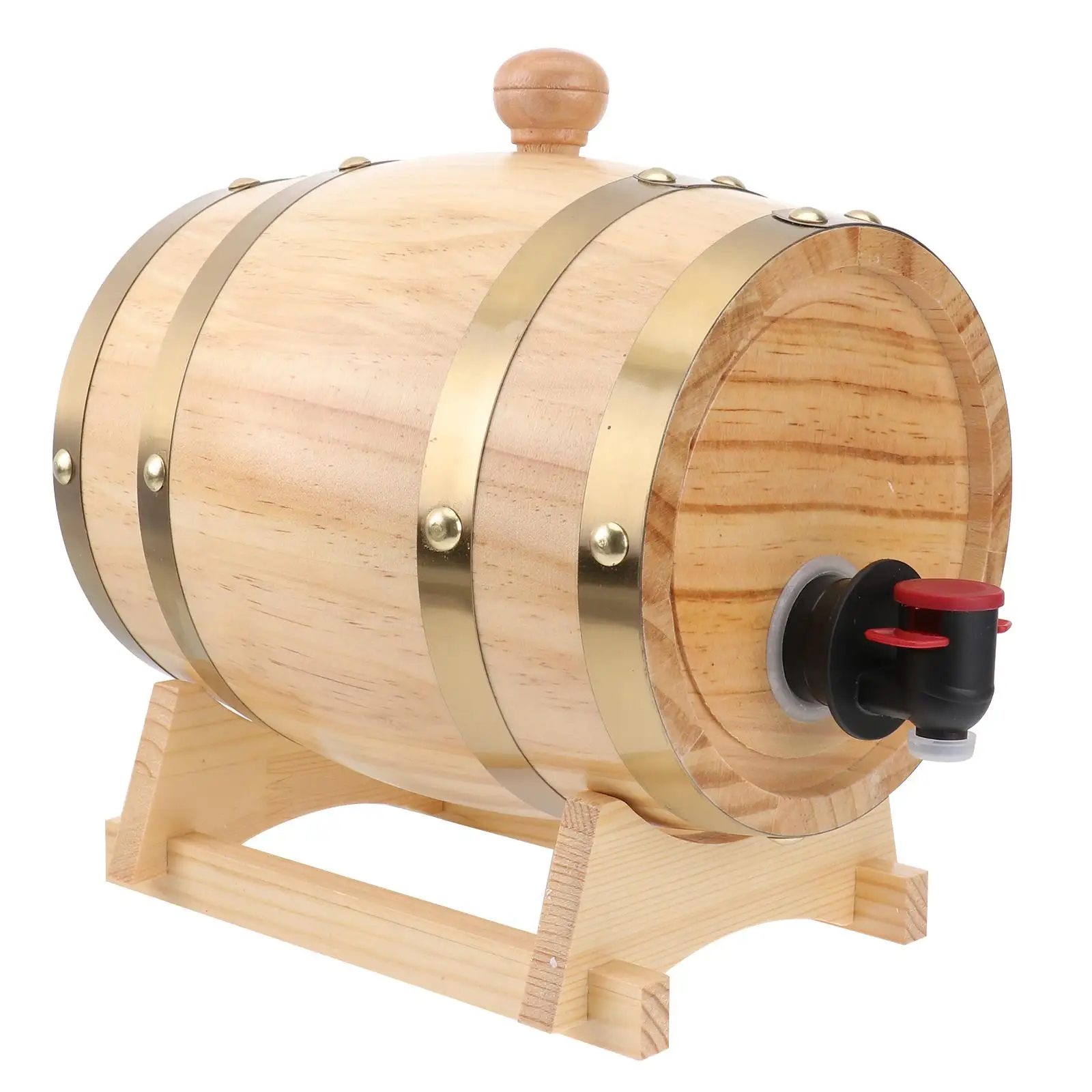 1.5L Wood Bucket Handmade Beer Barrel Stand Bung Spigot for Bar Home Decor Container Practical Wooden Bucket
1.5L Wood Bucket Handmade Beer Barrel Stand Bung Spigot for Bar Home Decor Container Practical Wooden Bucket