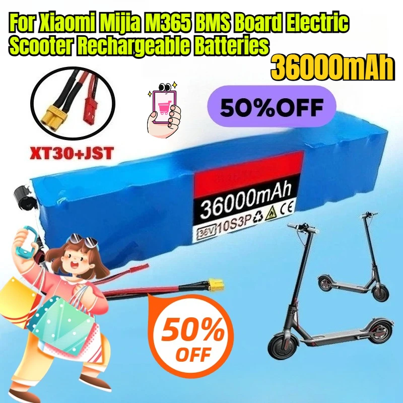 10S3P 36V 36Ah for Xiaomi Mijia M365 BMS Board Electric Scooter Rechargeable Batteries
10S3P 36V 36Ah for Xiaomi Mijia M365 BMS Board Electric Scooter Rechargeable Batteries