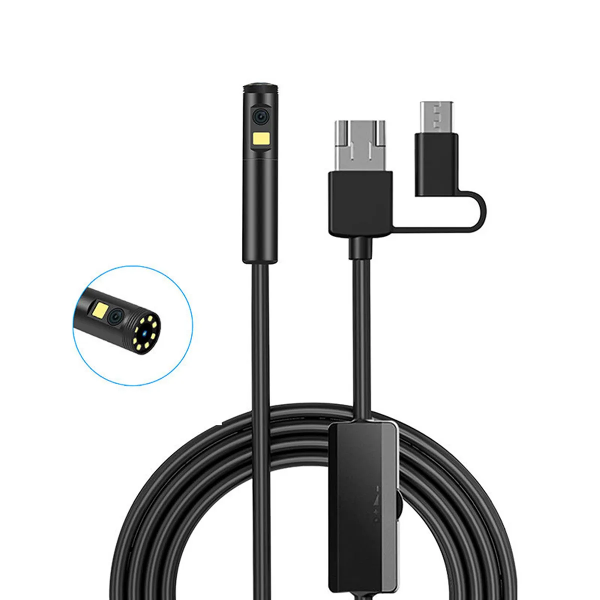 3в1 USB 5,5 мм 2MP 1080P двойной объектив Android промышленный эндоскоп CMOS бороскоп осмотр отоскоп камера цифровой микроскоп
3в1 USB 5,5 мм 2MP 1080P двойной объектив Android промышленный эндоскоп CMOS бороскоп осмотр отоскоп камера цифровой микроскоп