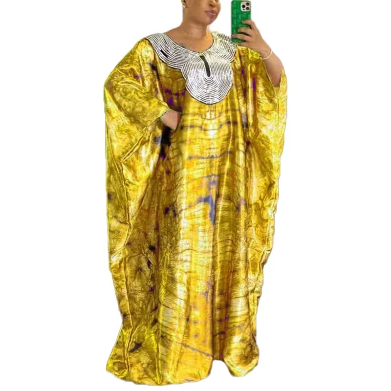 African Wedding Party Dresses for Women Summer African Short Sleeve V-neck Sequined Plus Size Long Dress Traditional Clothing
African Wedding Party Dresses for Women Summer African Short Sleeve V-neck Sequined Plus Size Long Dress Traditional Clothing