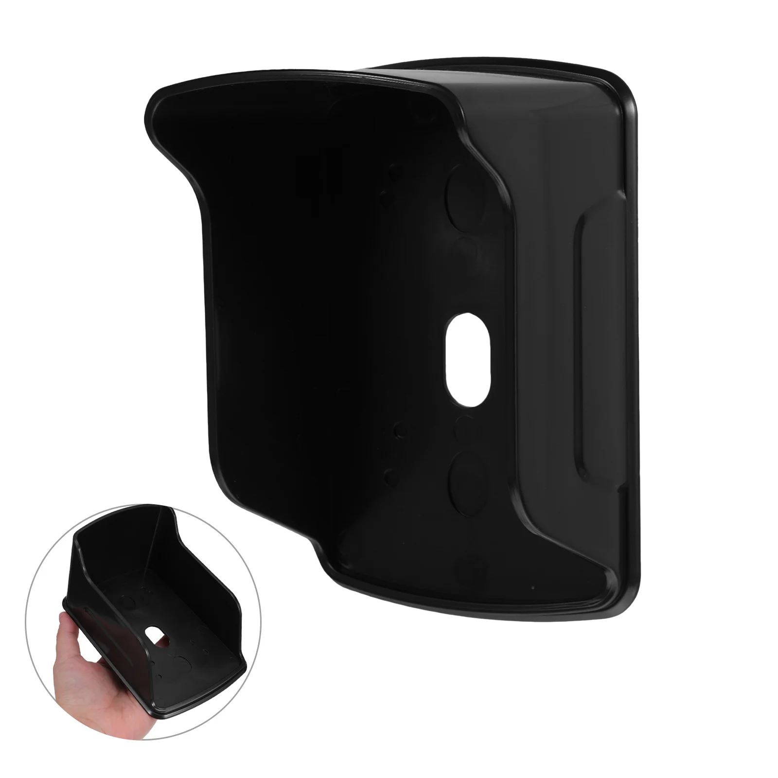 Waterproof Doorbell Cover Black Outdoor Plastic Rainproof Hood For Fingerprint Access Control Machine Weather Resistant
Waterproof Doorbell Cover Black Outdoor Plastic Rainproof Hood For Fingerprint Access Control Machine Weather Resistant