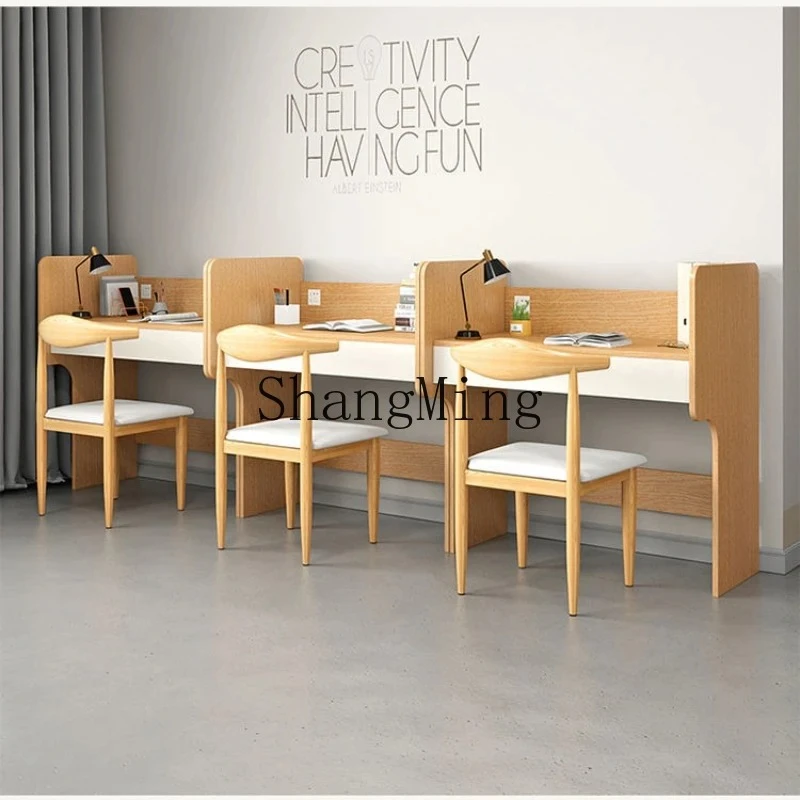 FG advanced exquisite new high-end simple style study room immersive desk and chair training table computer desk
FG advanced exquisite new high-end simple style study room immersive desk and chair training table computer desk