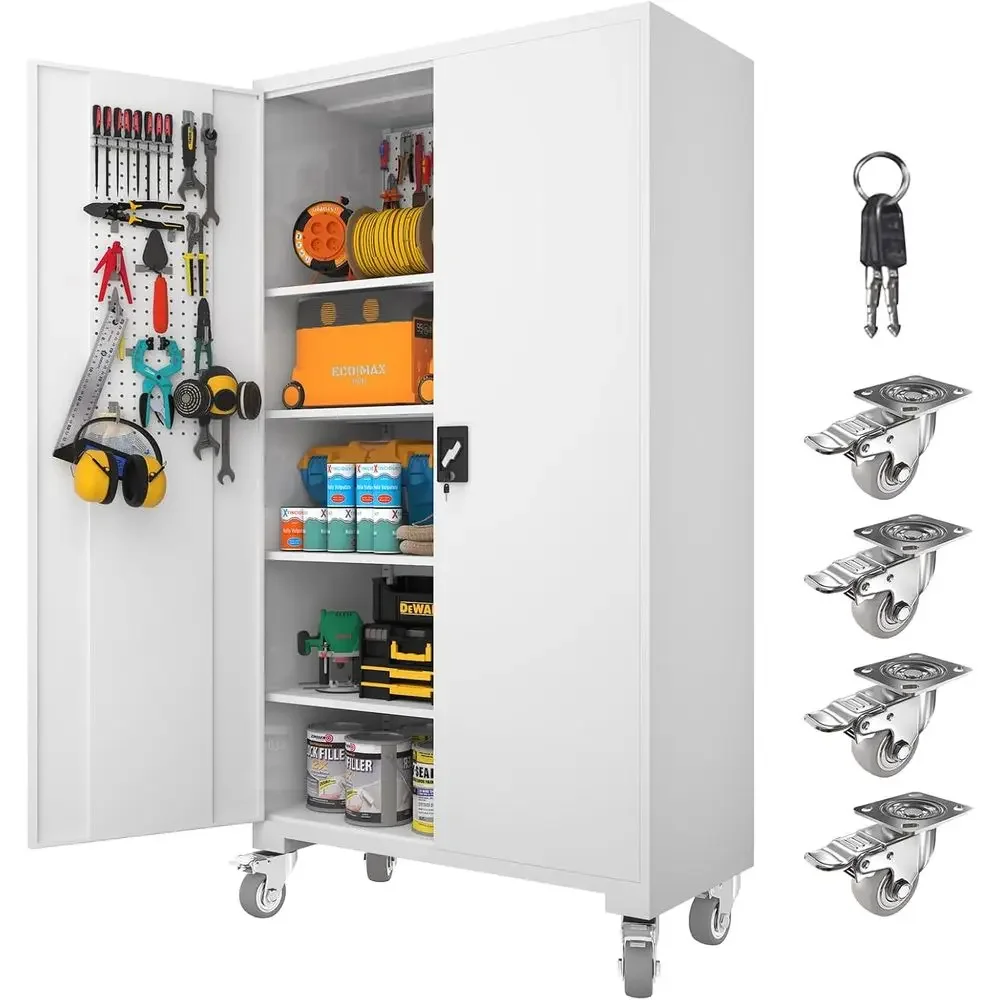 Large Metal Cabinet Two Lockable Metal Doour Wheels,our Adjustable dividers can be Used as Tool ile Storage Suitable or garages
Large Metal Cabinet Two Lockable Metal Doour Wheels,our Adjustable dividers can be Used as Tool ile Storage Suitable or garages