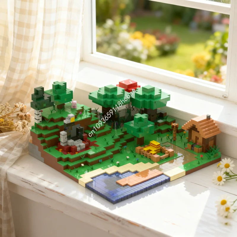 5230pcs MOC Giant MlNECRAFT World Pixel Style Model Building Blocks Construction Festival Gifts Idea Toys Education Brick
5230pcs MOC Giant MlNECRAFT World Pixel Style Model Building Blocks Construction Festival Gifts Idea Toys Education Brick