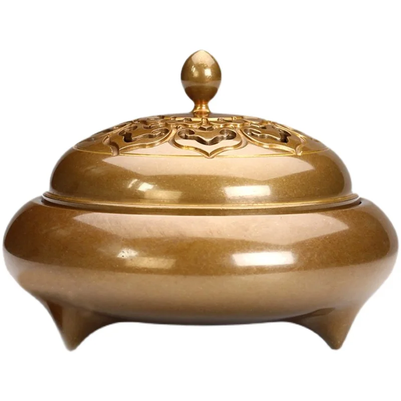 Pure Copper Plate Incense Burner Home Indoor Antique Incense Burner Creative Ornaments
Pure Copper Plate Incense Burner Home Indoor Antique Incense Burner Creative Ornaments