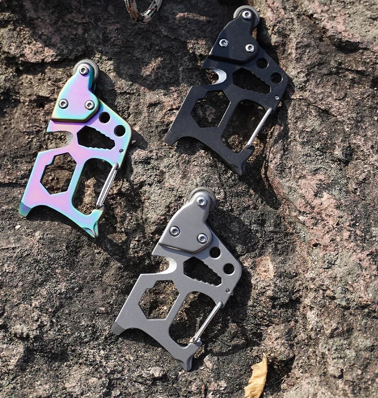 New Multifunctional Flint Mountaineering Buckle Sports Outdoor Mountain Camping Hardware Gadgets
New Multifunctional Flint Mountaineering Buckle Sports Outdoor Mountain Camping Hardware Gadgets