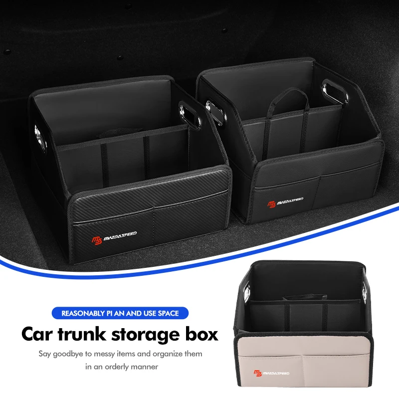 Leather Car Styling Trunk Storage Box Multifunction Tool Organizer Accessories For Mazda Axela Atenza CX9 MX3 MX5 RX8 RX7 MX30
Leather Car Styling Trunk Storage Box Multifunction Tool Organizer Accessories For Mazda Axela Atenza CX9 MX3 MX5 RX8 RX7 MX30
