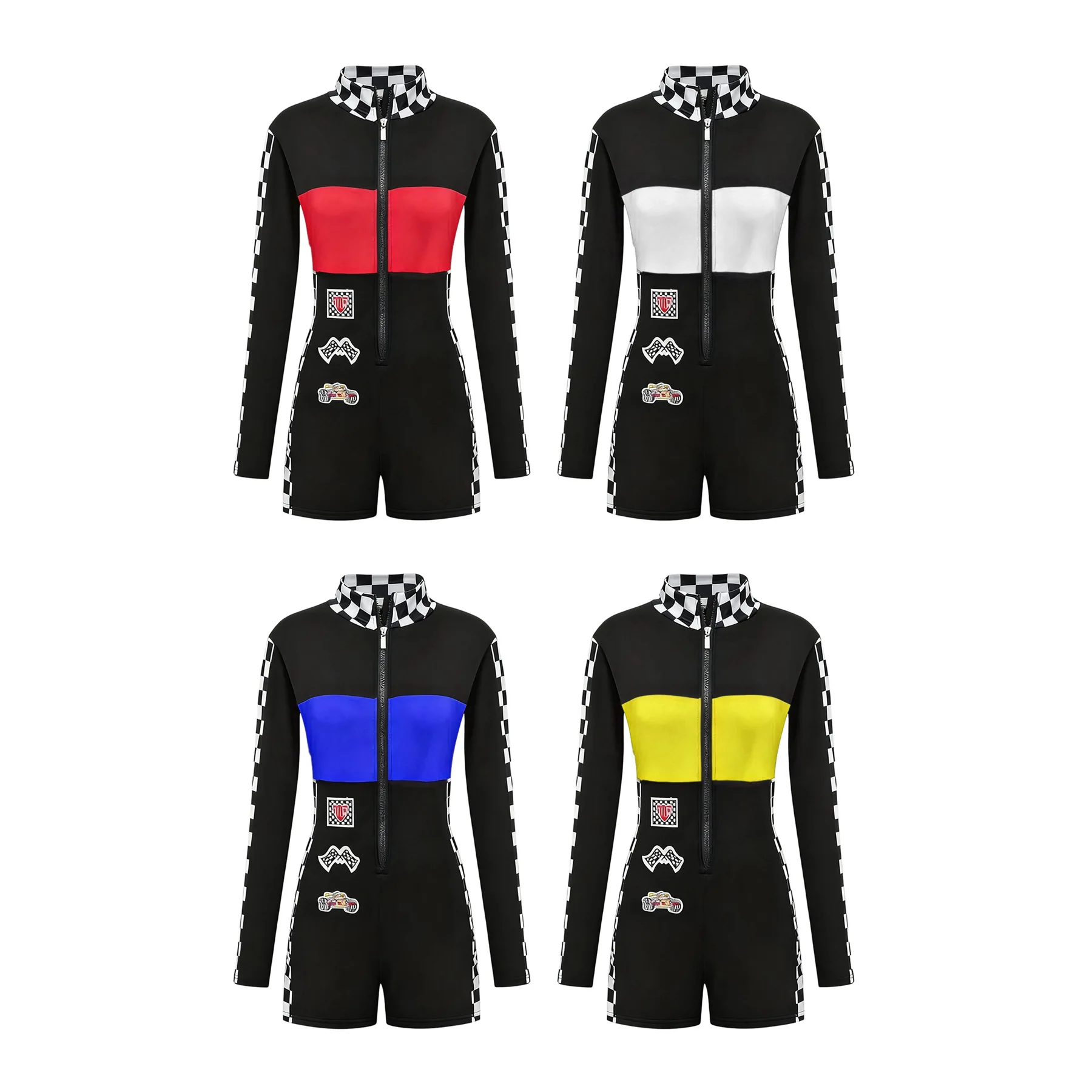 Ladies' Racing Outfit loween Performance Costume Bodysuit T orm Fooall Babes Cosplay Motorcycle Suit Ensemble
Ladies' Racing Outfit loween Performance Costume Bodysuit T orm Fooall Babes Cosplay Motorcycle Suit Ensemble