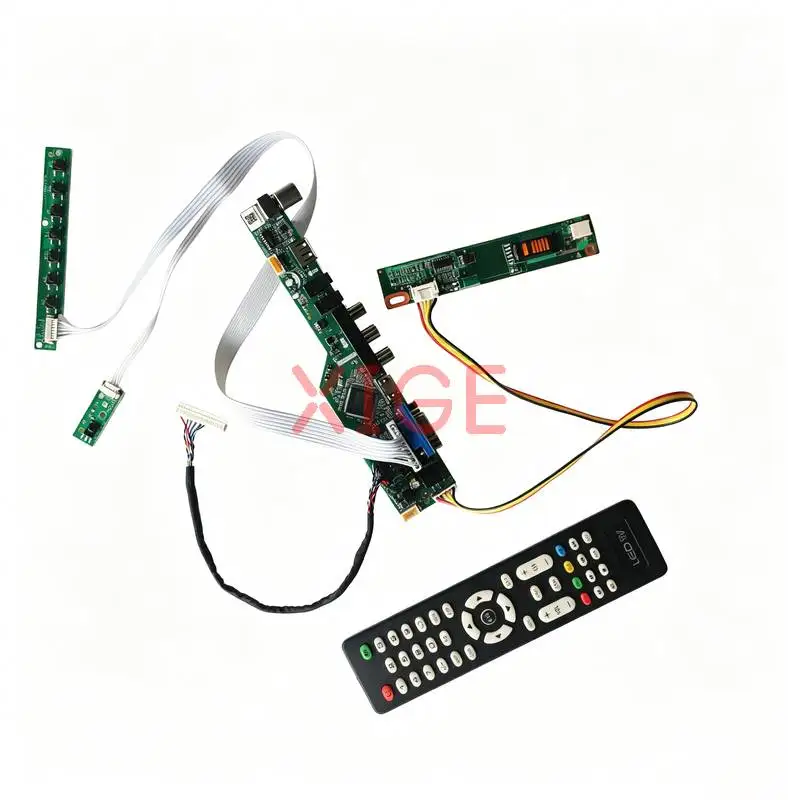 For LP171W01 LP171WP4 LP171WX2 QD17TL02 Screen Drive Controller Board Kit DIY USB+AV+VGA+HDMI 1CCFL 1440*900 1440x900 30Pin LVDS
For LP171W01 LP171WP4 LP171WX2 QD17TL02 Screen Drive Controller Board Kit DIY USB+AV+VGA+HDMI 1CCFL 1440*900 1440x900 30Pin LVDS