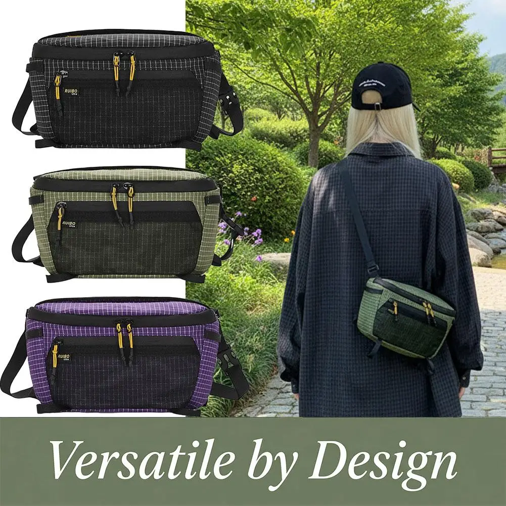 Multifunctional Chest Bag Outdoor Hiking Fanny Pack Lightweight Crossbody Waist Bag for Travel Camping Sports Multi Pocket Bag
Multifunctional Chest Bag Outdoor Hiking Fanny Pack Lightweight Crossbody Waist Bag for Travel Camping Sports Multi Pocket Bag