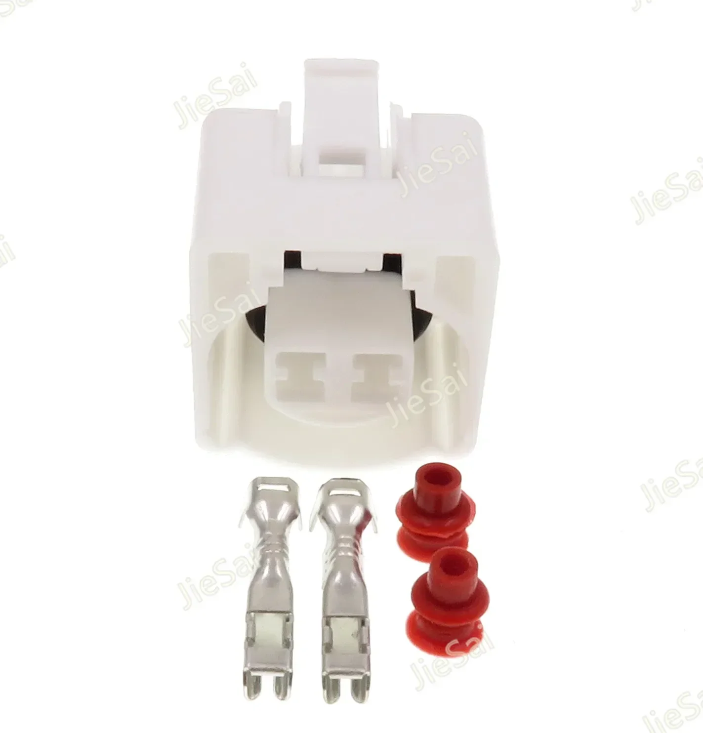 2 Pin White Electrical Connector Waterproof Automotive Wiring Harness Female Plug
2 Pin White Electrical Connector Waterproof Automotive Wiring Harness Female Plug