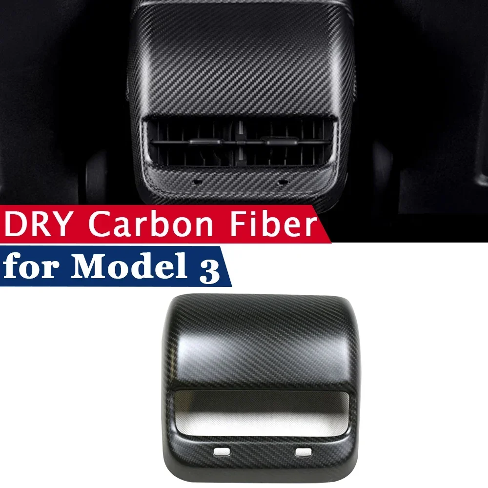 Dry Carbon Fiber Cover for Tesla Model 3 2019 2020 2021 2022 Matte Gloss Carbon Interior Accessories Back Air Vent Sticker
Dry Carbon Fiber Cover for Tesla Model 3 2019 2020 2021 2022 Matte Gloss Carbon Interior Accessories Back Air Vent Sticker