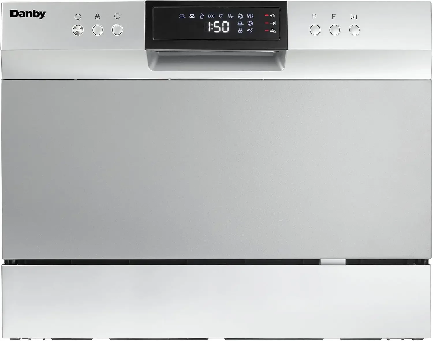 Danby DDW631SDB Countertop Dishwasher with 6 place Settings and Silverware Basket, LED Display, Energy Star
Danby DDW631SDB Countertop Dishwasher with 6 place Settings and Silverware Basket, LED Display, Energy Star