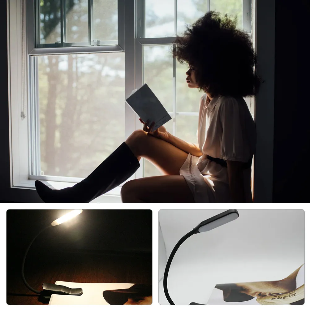 USB Rechargeable Reading Light LED Eye Protection Booklight Compact Design for Students Home Office Night Light Desk Lamp
USB Rechargeable Reading Light LED Eye Protection Booklight Compact Design for Students Home Office Night Light Desk Lamp