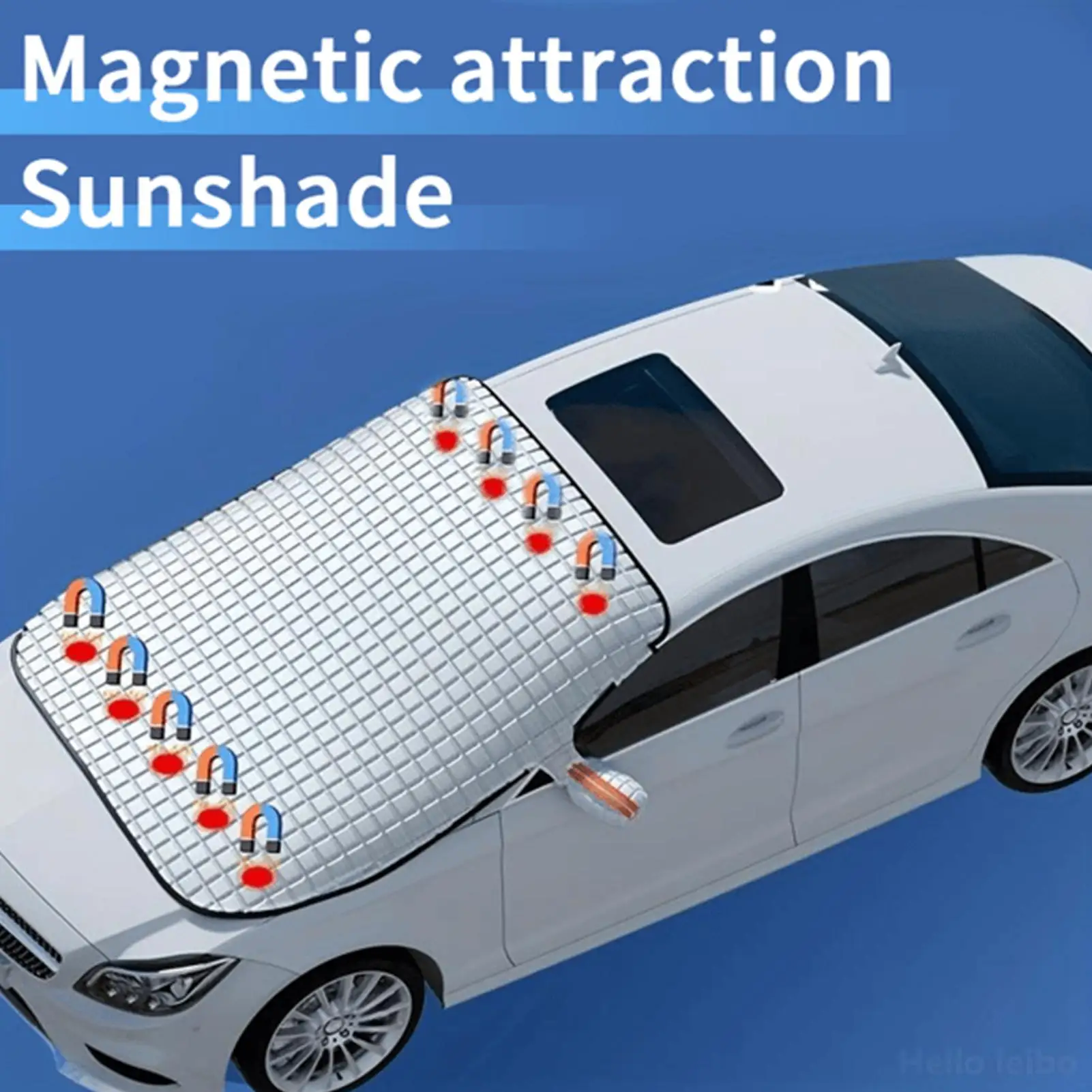 Car Windshield Cover 3 Layers Magnetic Windproof Auto Exterior Supplies Winter Windshield Covers For Escape Cold Ice Frost Rain
Car Windshield Cover 3 Layers Magnetic Windproof Auto Exterior Supplies Winter Windshield Covers For Escape Cold Ice Frost Rain