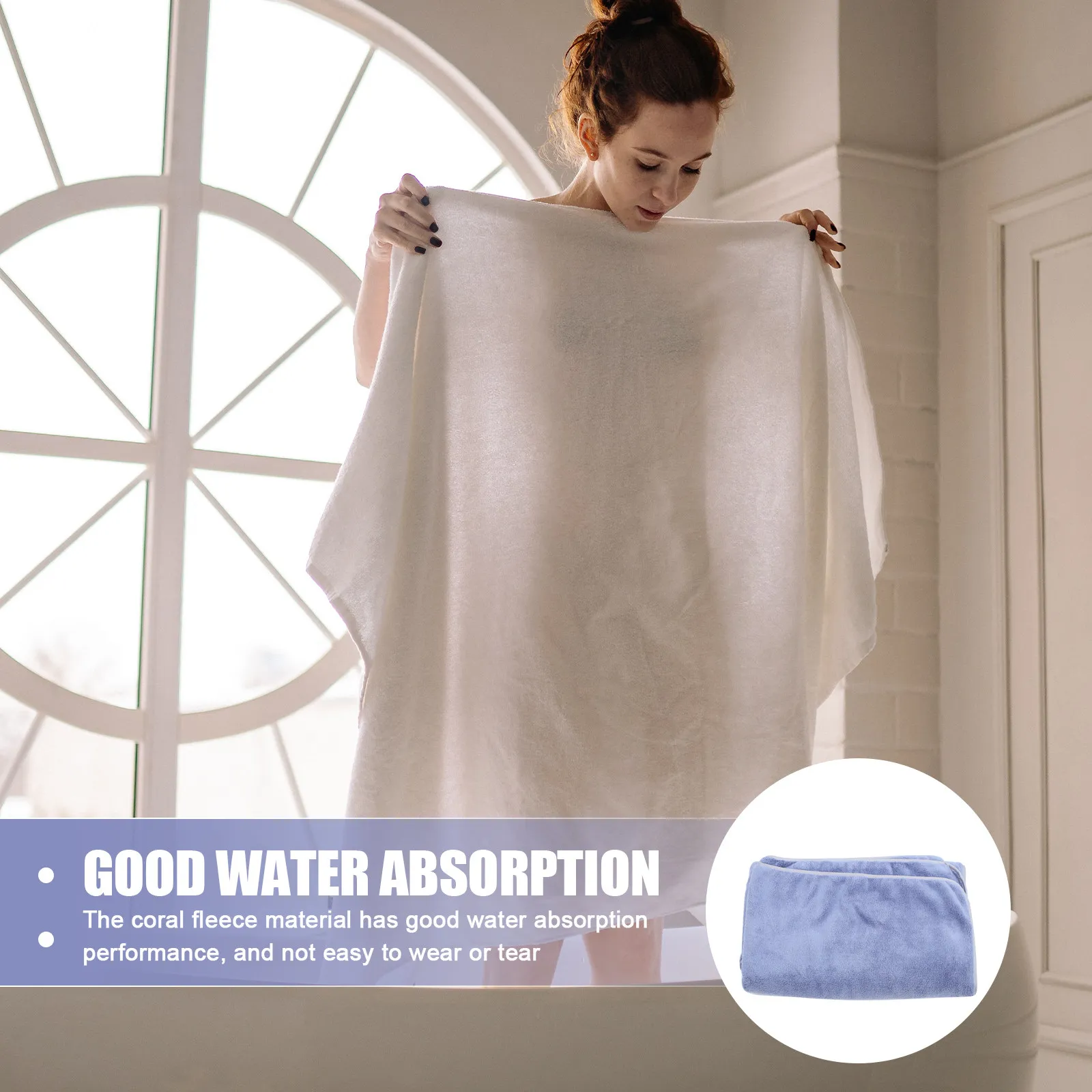 Extra Large Coral Fleece Bath Towel Skin-Friendly Soft Absorbent Supple Towel for Home Hotel Swimming Pool Travel
Extra Large Coral Fleece Bath Towel Skin-Friendly Soft Absorbent Supple Towel for Home Hotel Swimming Pool Travel