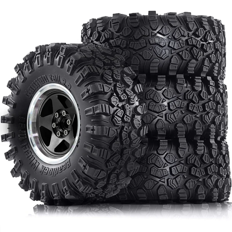 TNKIG-4Pc 136Mm Metal 2.2In Beadlock Wheel Rim Tire 1/8 1/10 RC Crawler Car Axial SCX10 Wraith RR10 Capra For Traxxas TRX4
TNKIG-4Pc 136Mm Metal 2.2In Beadlock Wheel Rim Tire 1/8 1/10 RC Crawler Car Axial SCX10 Wraith RR10 Capra For Traxxas TRX4
