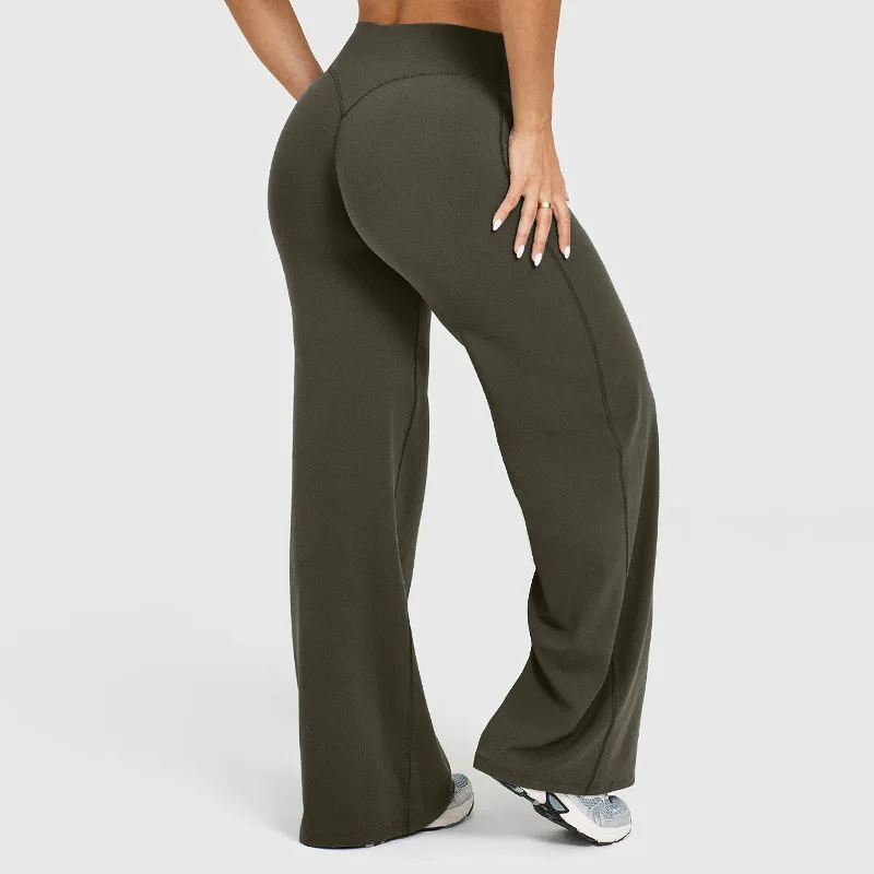 Straight Leg Pants Ultra Soft Butter Fabric Women Mid-Waist Yoga Pants Naked Feel Sports Leggings Pilates Running Sport Trousers
Straight Leg Pants Ultra Soft Butter Fabric Women Mid-Waist Yoga Pants Naked Feel Sports Leggings Pilates Running Sport Trousers