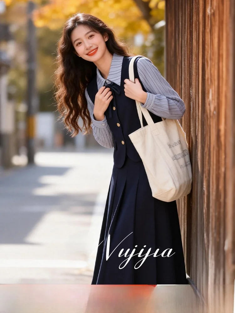 Slimming plus Size Women's Faion Set Spring 2026 Vintage Striped Patchwork Blouse Gored Long Skirt Commute Sle Polyester ...
Slimming plus Size Women's Faion Set Spring 2026 Vintage Striped Patchwork Blouse Gored Long Skirt Commute Sle Polyester ...