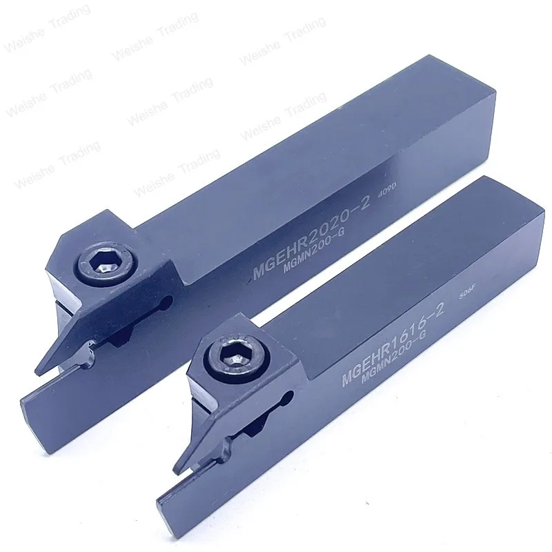 MGEHR1010 MGEHR1212 MGEHR1616 MGEHR2020 MGEHR2525 -1.5 2 2.5 3 outer grooving tool holder carbide blade
MGEHR1010 MGEHR1212 MGEHR1616 MGEHR2020 MGEHR2525 -1.5 2 2.5 3 outer grooving tool holder carbide blade
