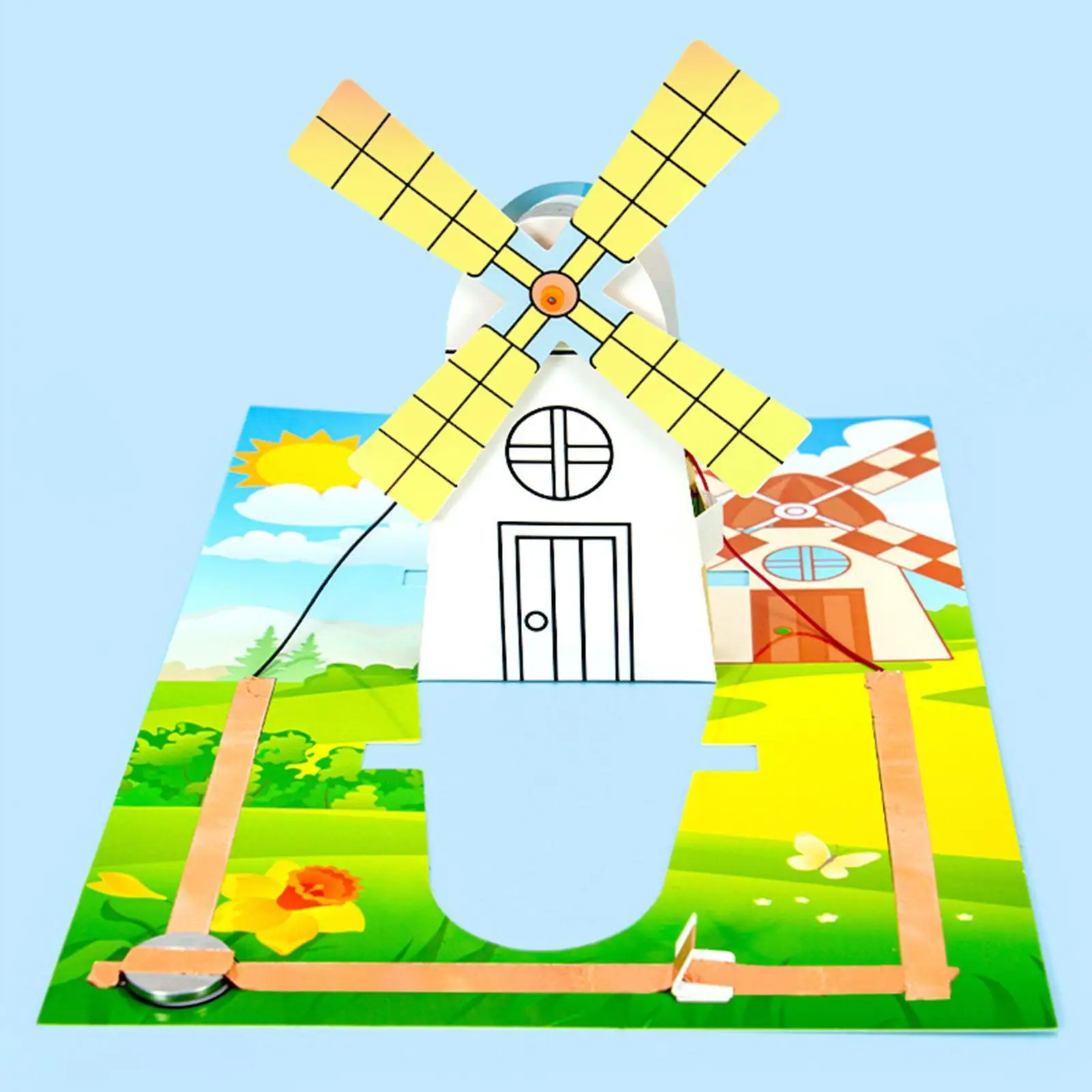 Science Windmill Generator Kit Physical Power Generation Principle Craft Wind Generator for Kids & Teens Children Girls & Boys
Science Windmill Generator Kit Physical Power Generation Principle Craft Wind Generator for Kids & Teens Children Girls & Boys