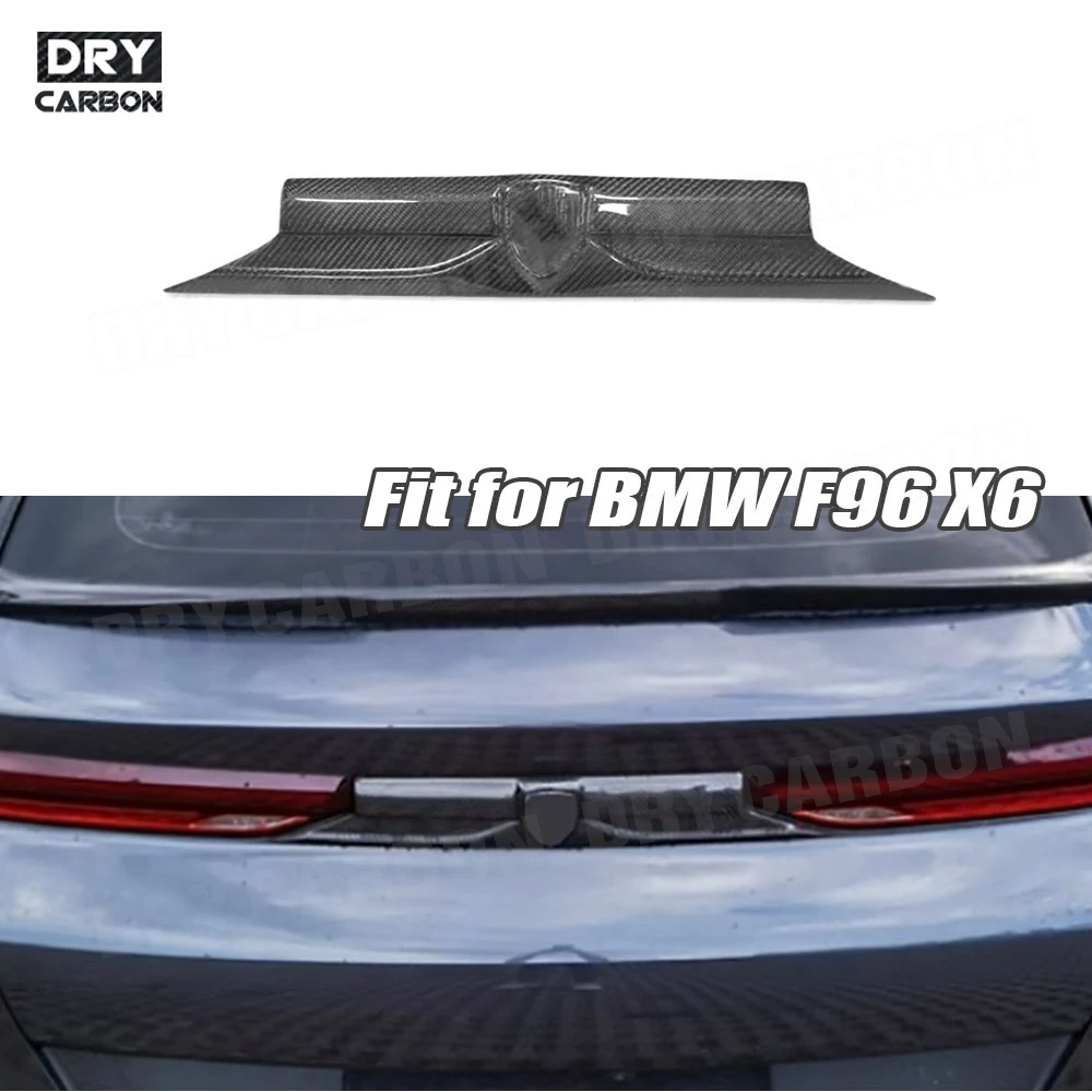 Carbon Fiber Car Rear Trunk Lid Trim Rear Boot Spoiler Trim Body Kits Accessories for BMW F96 X6 2019 2020 2021 2022 FRP
Carbon Fiber Car Rear Trunk Lid Trim Rear Boot Spoiler Trim Body Kits Accessories for BMW F96 X6 2019 2020 2021 2022 FRP