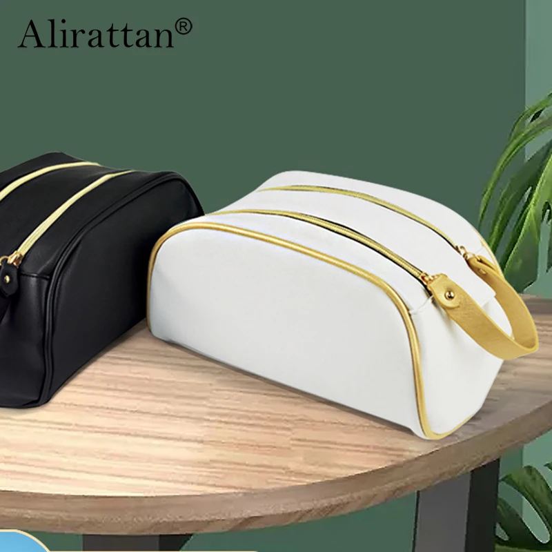 Factory Wholesale 2024 New Makeup Storage Portable Ladies Bag Double Zipper Large Capacity Portable Travel PU Cosmetic Bag
Factory Wholesale 2024 New Makeup Storage Portable Ladies Bag Double Zipper Large Capacity Portable Travel PU Cosmetic Bag