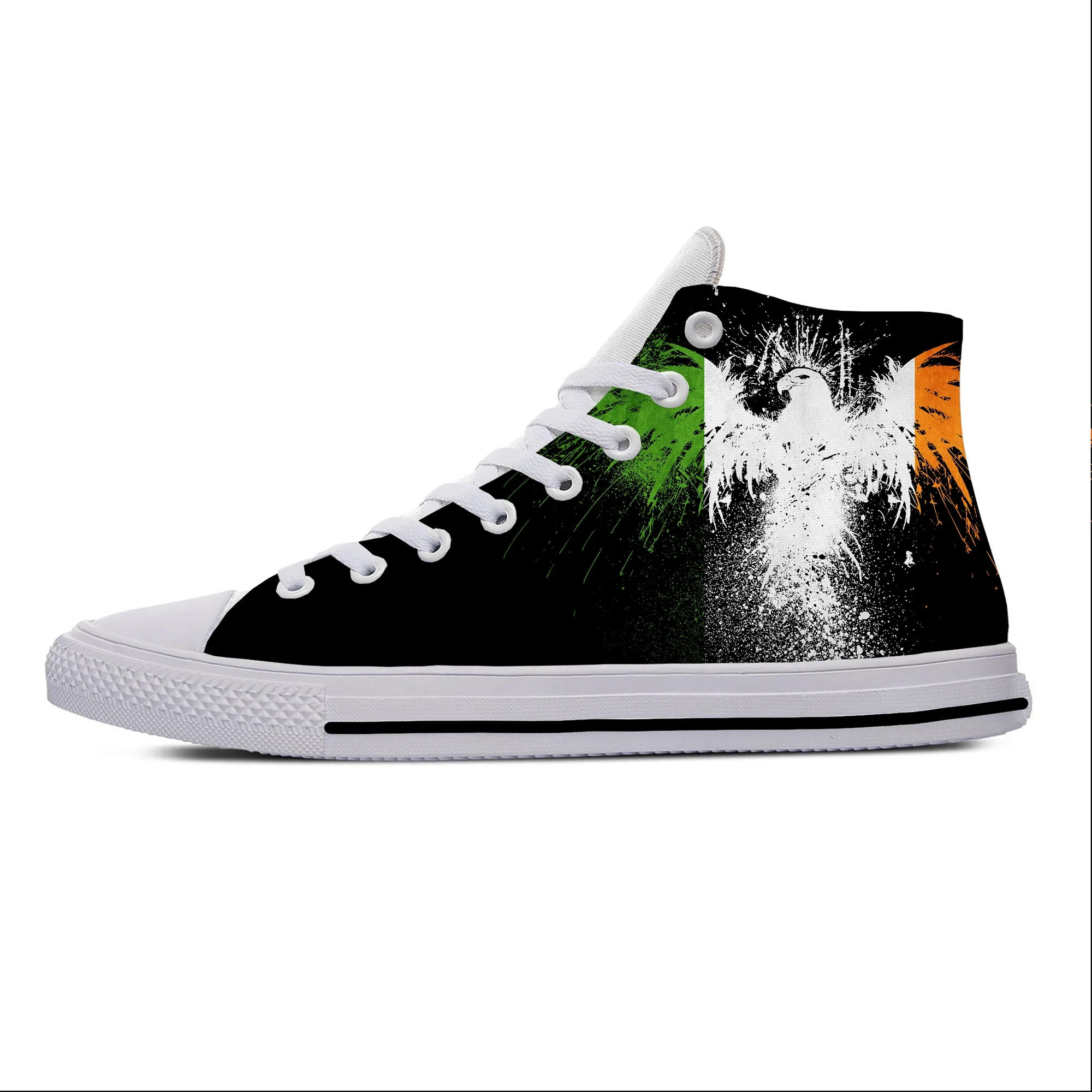 Hot Ireland Irish Republic Flag Patriotic Fashion Lightweight Casual Shoes High Top Breathable Men Women Sneakers Board Shoes
Hot Ireland Irish Republic Flag Patriotic Fashion Lightweight Casual Shoes High Top Breathable Men Women Sneakers Board Shoes