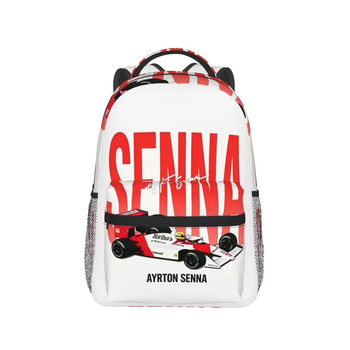 Racing Ayrton Senna Print Backpack Hot Sale Daypack Large Capacity Kids BookBag School Bag Shoulder Bags for Men Women
Racing Ayrton Senna Print Backpack Hot Sale Daypack Large Capacity Kids BookBag School Bag Shoulder Bags for Men Women