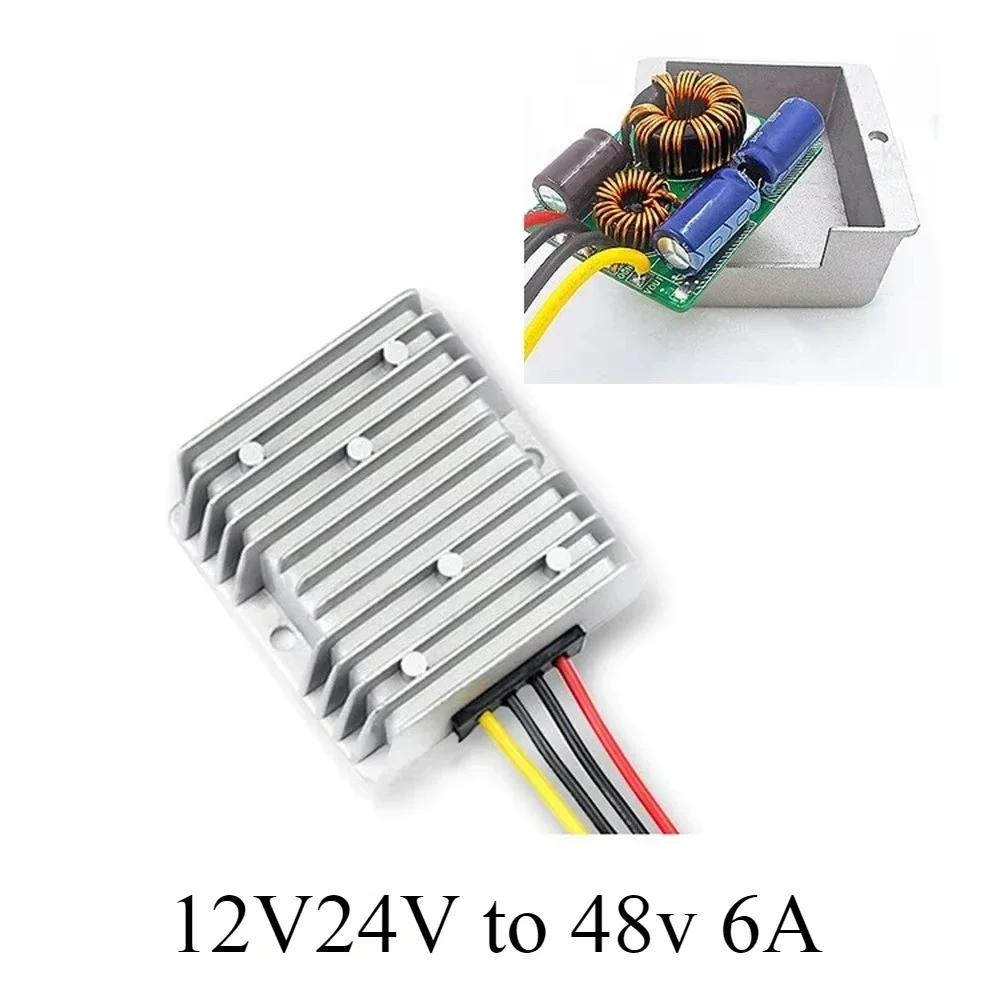 12V24V to 48v 6A DC-DC Boost Converter Step up Converter 12V-48V Voltage Regulator Booster Car Truck Boat Power Supply 9-16V ce
12V24V to 48v 6A DC-DC Boost Converter Step up Converter 12V-48V Voltage Regulator Booster Car Truck Boat Power Supply 9-16V ce