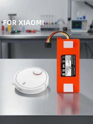 2026 Original XJT-2P4S-5200S Robotic Vacuum Cleaner Replacement Battery For Xiaomi Roborock S55 S60 S65 S50 S51 S5 MAX S6 Parts
