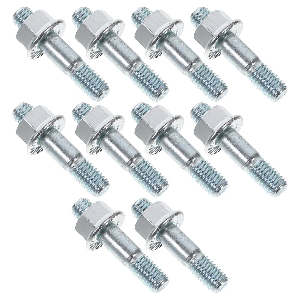 15 set Double ended Screws Nuts Kit Chainsaw Guide Bar Universal Compatibility Material Enhanced Stability Small Bolts
15 set Double ended Screws Nuts Kit Chainsaw Guide Bar Universal Compatibility Material Enhanced Stability Small Bolts