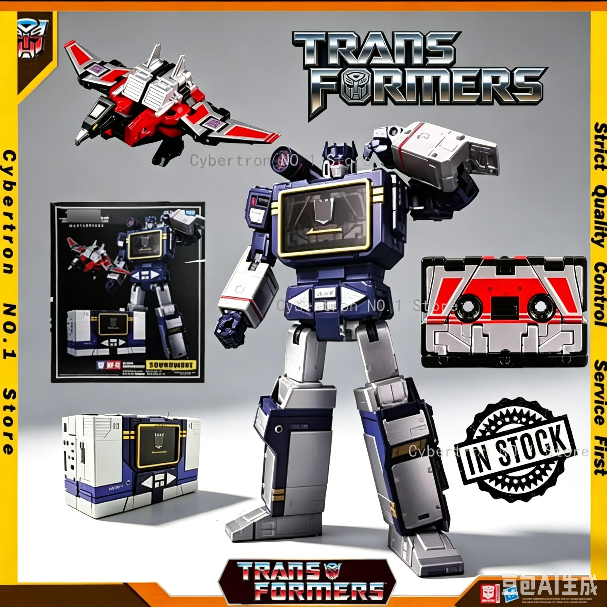 In Stock New Deformation Robot Transformers Toys Masterpiece MP-13 Soundwave KO Collectible Action Model Figures Birthday Gift
In Stock New Deformation Robot Transformers Toys Masterpiece MP-13 Soundwave KO Collectible Action Model Figures Birthday Gift