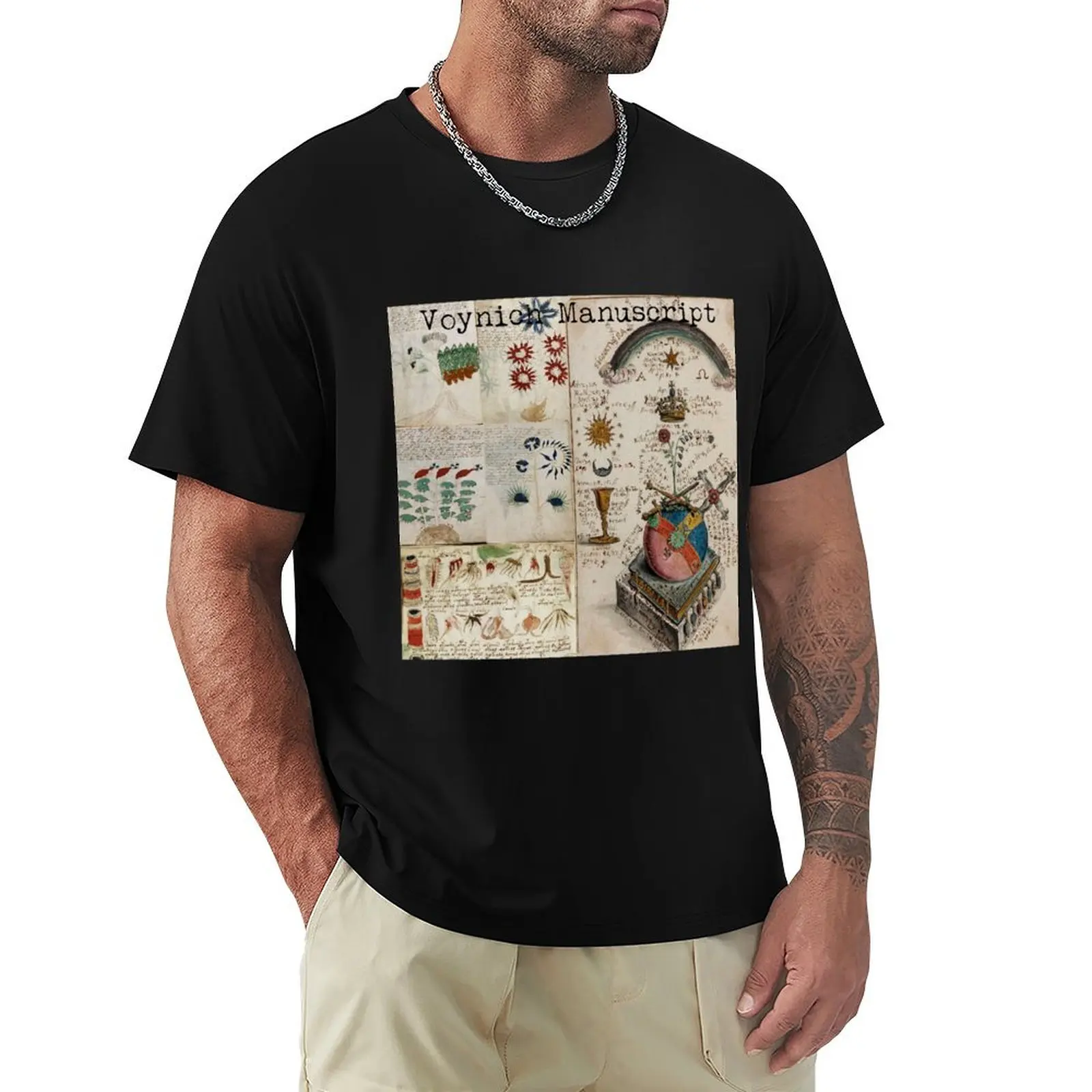 Voynich Manuscript T-Shirt summer shirt cute clothes cotton man t-shirts mens t shirts pack
Voynich Manuscript T-Shirt summer shirt cute clothes cotton man t-shirts mens t shirts pack
