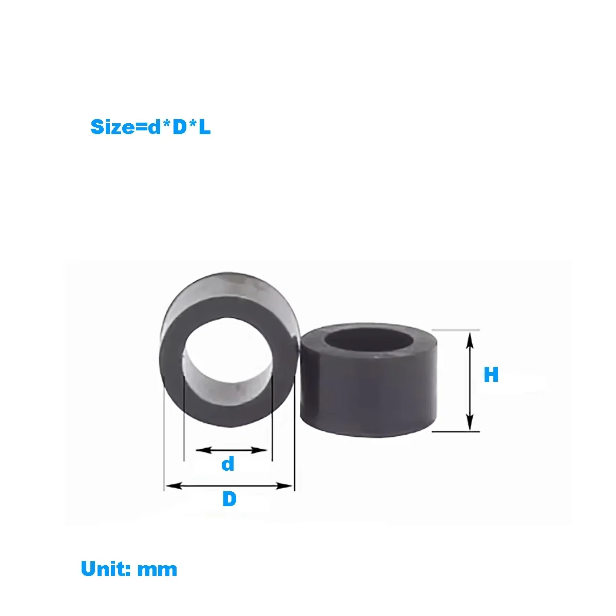 Black Nylon Isolation Column / Plastic Sleeve Support Column / Hollow Through Column
Black Nylon Isolation Column / Plastic Sleeve Support Column / Hollow Through Column