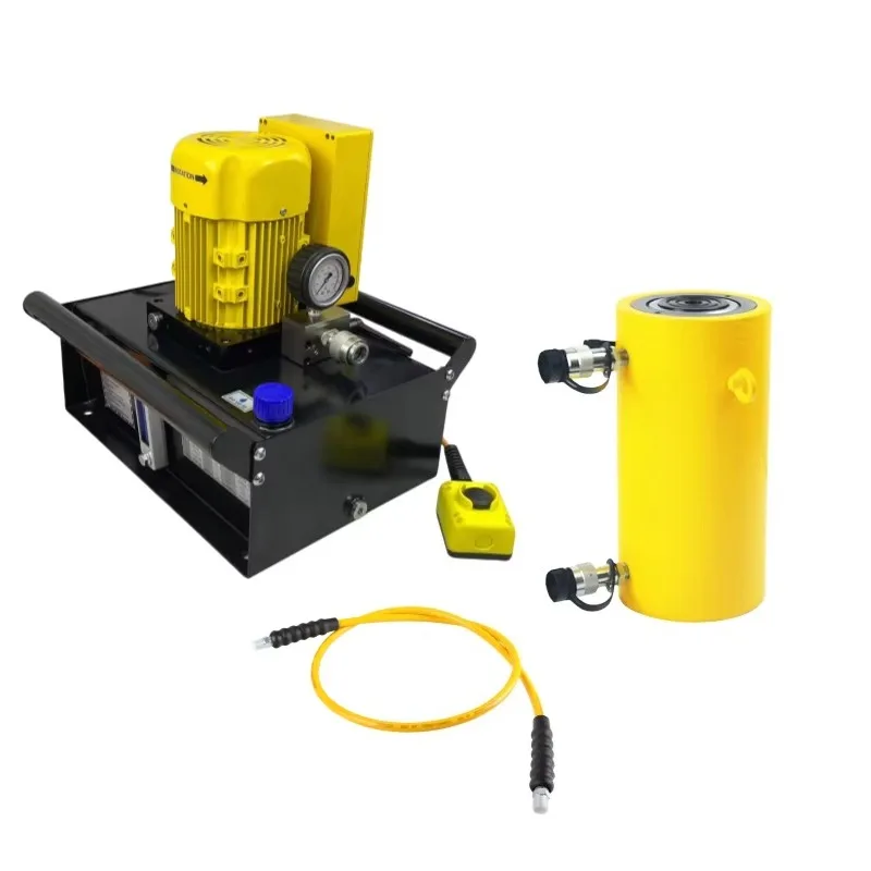 CLRG-2506 250Ton 150mm Stroke High Tonnage Double Acting Hydraulic Jack Cylinder
CLRG-2506 250Ton 150mm Stroke High Tonnage Double Acting Hydraulic Jack Cylinder