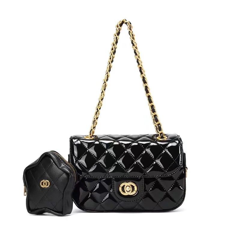 Women's Quilted Chain Cross body Bag Fashion Shoulder Underarm Square New Small
Women's Quilted Chain Cross body Bag Fashion Shoulder Underarm Square New Small