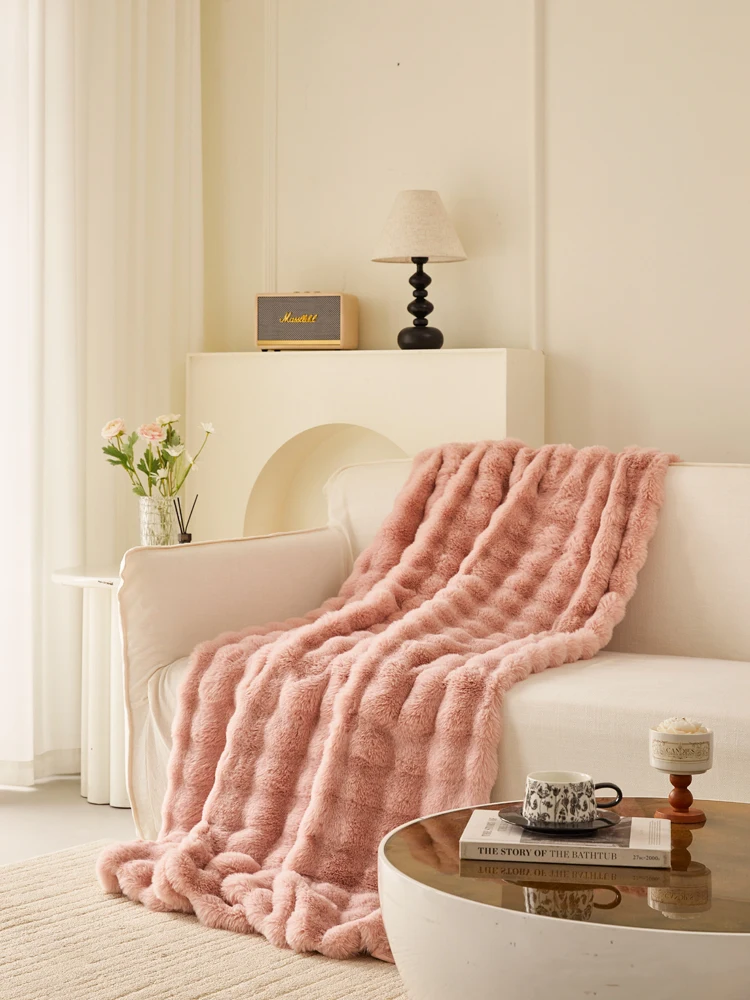 Thickened Rabbit Fur Velvet Blanket Coral Velvet Office Nap Cover Blanket Luxury Shawl Sofa Cover Blanket Warm Pure Color Liv...
Thickened Rabbit Fur Velvet Blanket Coral Velvet Office Nap Cover Blanket Luxury Shawl Sofa Cover Blanket Warm Pure Color Liv...