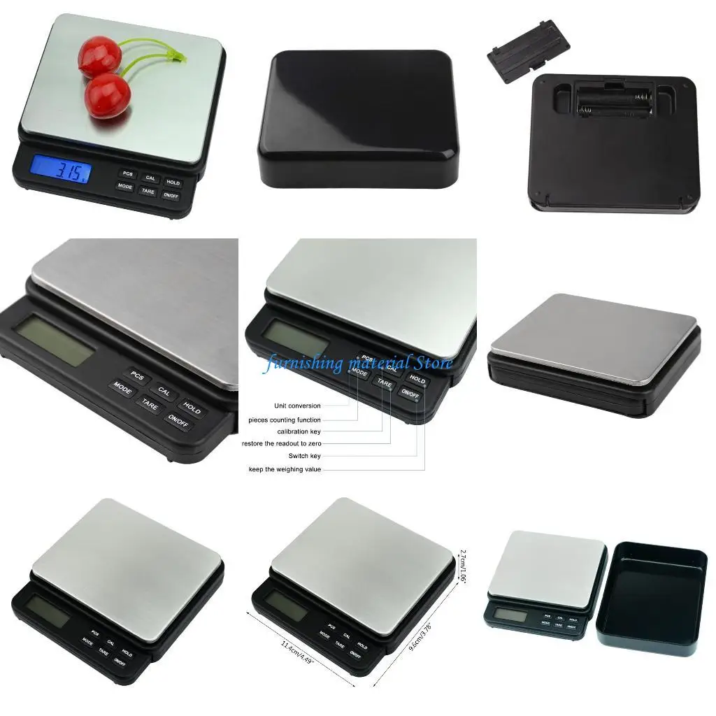 Y5GD Digital Scales Pocket Jewelry Scale Portable Mini Electronic Weighting Scale
Y5GD Digital Scales Pocket Jewelry Scale Portable Mini Electronic Weighting Scale