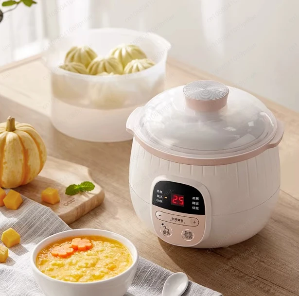 With Steamer Ceramic Stew Cup for One Person, Water Stew Glass , Purple Sand Soup Small
With Steamer Ceramic Stew Cup for One Person, Water Stew Glass , Purple Sand Soup Small