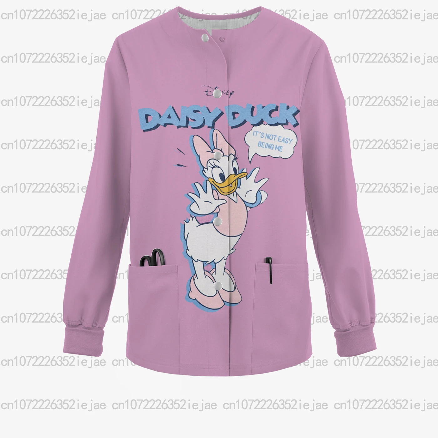 Женское медицинское хирургическое платье с принтом «Дональд Дак и Дейзи» Диснея, матовая куртка с круглым вырезом в стоматологическом стиле, рождественский подарок
Женское медицинское хирургическое платье с принтом «Дональд Дак и Дейзи» Диснея, матовая куртка с круглым вырезом в стоматологическом стиле, рождественский подарок