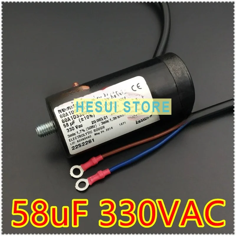 NGM 60A1D330053NBET 58uF 330VAC compressor starter capacitor
NGM 60A1D330053NBET 58uF 330VAC compressor starter capacitor