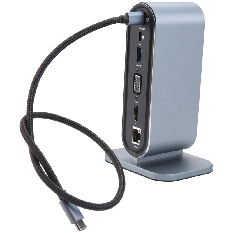 FULL-12 In 1 Type C HUB USB 3.0 Vertical Dock Station USB-C Splitter TF Reader Ethernet Adapter 4K PD 100W For Laptop PC
FULL-12 In 1 Type C HUB USB 3.0 Vertical Dock Station USB-C Splitter TF Reader Ethernet Adapter 4K PD 100W For Laptop PC