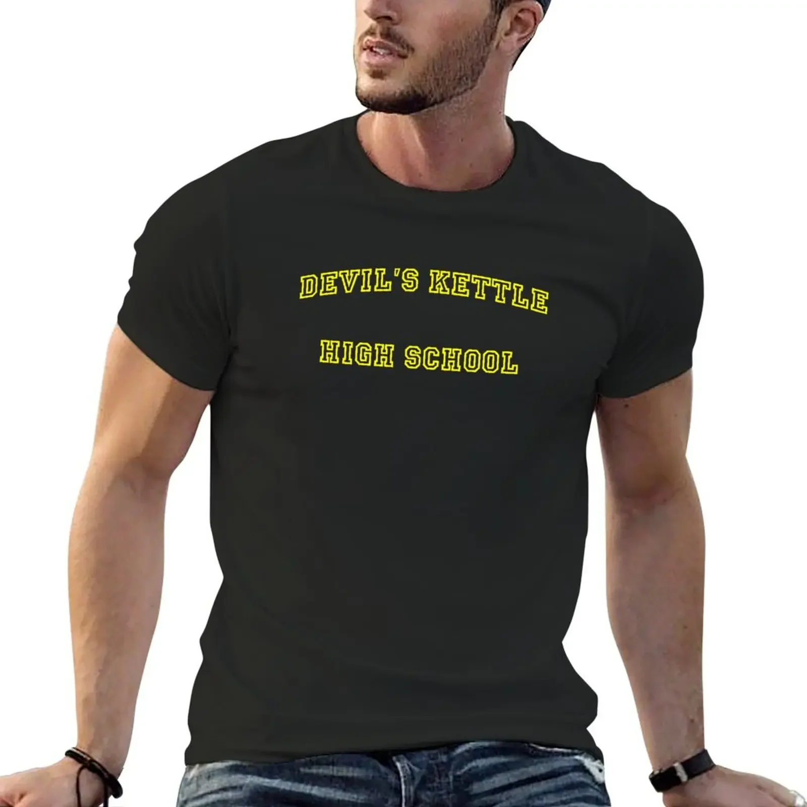Devil's Kettle High School T-Shirt cotton man t-shirts summer shirt customizeds men clothes
Devil's Kettle High School T-Shirt cotton man t-shirts summer shirt customizeds men clothes
